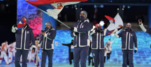 SRPSKA TROBOJKA U PEKINGU: Vukićević poneo zastavu naše zemlje na svečanom otvaranju ZOI! (FOTO)