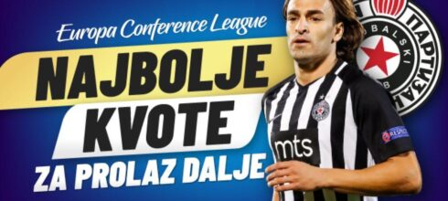 CRNO-BELA BAJKA TRAJE: Partizan juriša na osminu finala Lige konferencija uz najveće kvote u Meridianu!