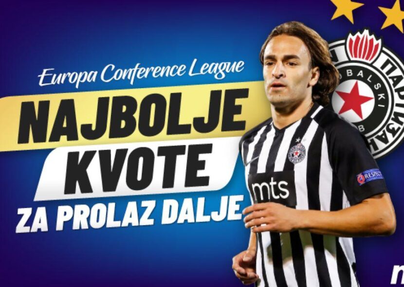 CRNO-BELA BAJKA TRAJE: Partizan juriša na osminu finala Lige konferencija uz najveće kvote u Meridianu!