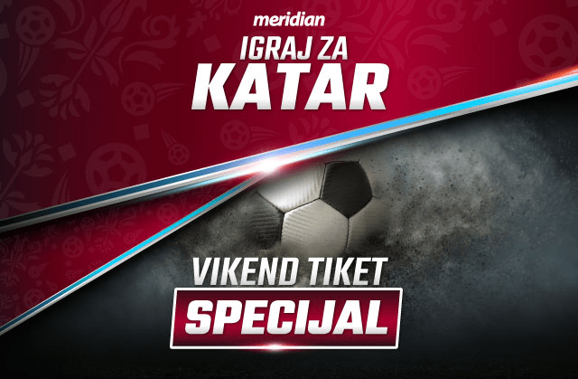 DVOSTRUKI BENEFIT U MERIDIANU: VIKEND TIKET + IGRAJ ZA KATAR!
