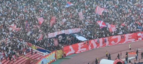“TRENER MORA BITI ZDRAV”: Delije udarile na Stanojevića, parola i pesma za šefa struke crno-belih! (FOTO, VIDEO)