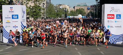SPEKTAKL U PRESTONICI: Počeo 35. Beogradski maraton!