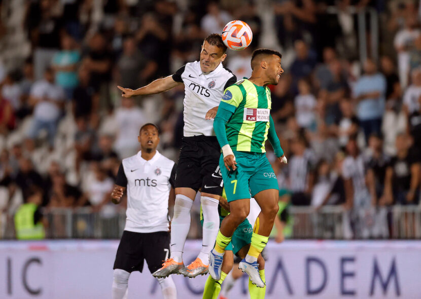 TUŽAN KRAJ ZA PARTIZAN U LIGI EVROPE: Remi sa AEK-om, sledi Liga konferencija