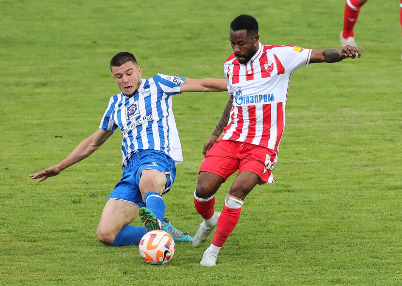 ZVEZDA PREŽIVELA PAZAR! Pešić ugurao loptu u gol za pobedu u finišu! (FOTO, VIDEO)