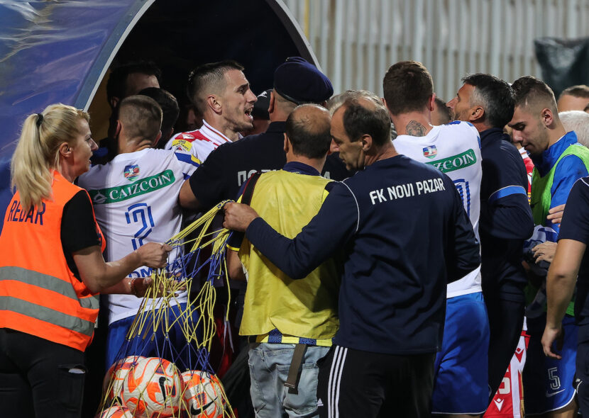 BURNO POSLE DERBIJA: Gužva oko tunela u Novom Pazaru! (VIDEO)