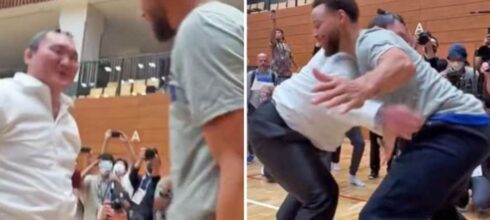 STEF, DRŽI SE TI KOŠARKE! Superstar Voriorsa se oprobao u novom sportu – i propisno se obrukao! (VIDEO)