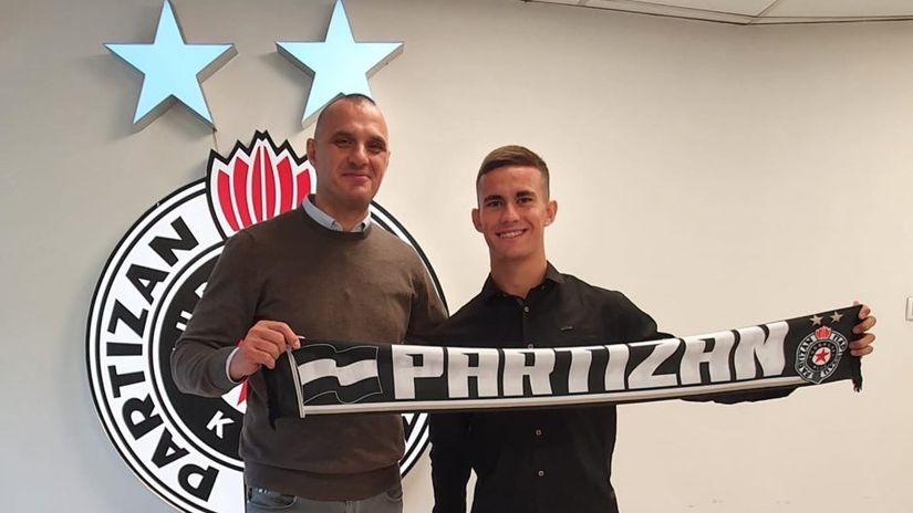 MLADA NADA CRNO-BELIH: Jevremović potpisao prvi profesionalni ugovor sa Partizanom!