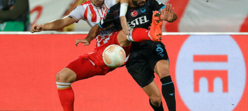 HLADAN TUŠ ZA CRVENO-BELE: Trabzon bombom sa 30 metara ekspresno izjednačio! (VIDEO)