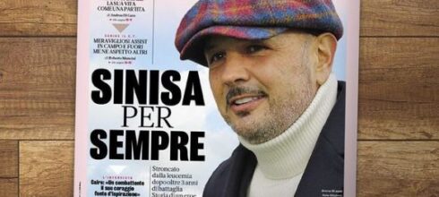 “Siniša zauvek”: Gazeta posvetila naslovnu stranu Mihajloviću