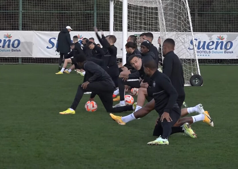 Basket posle treninga i priprema za meč sa Rumunima