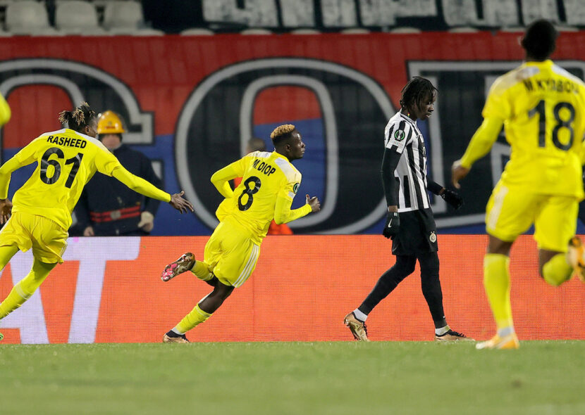 Horor u Humskoj: Diop zaledio Partizan (VIDEO)