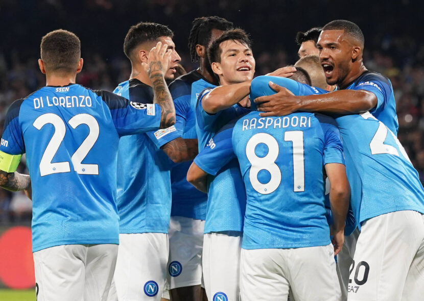 Delirijum Napolitanaca, Raspadori okončao muke Stare dame u nadoknadi