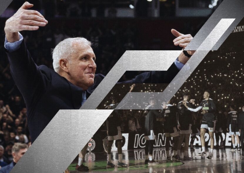 Rukopis Željka Obradovića je poznat: Partizan bio najbolji kad je bilo najpotrebnije