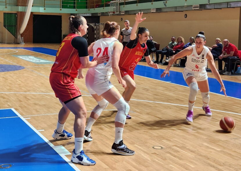 Košarkašice Srbije bolje od selekcije Crne Gore
