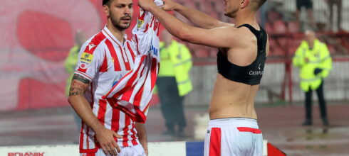 Pešić dao gol, pa ušao u klinč sa Dragovićem (VIDEO)