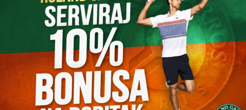 Sjajna ponuda u Meridianu – kladi se na Rolan Garos i osvoji nove bonuse!