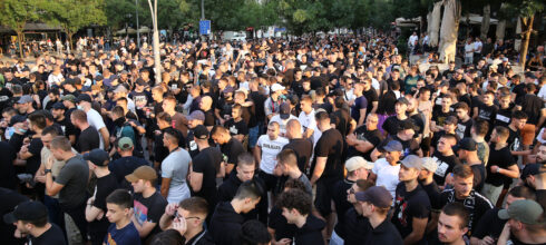 Navijači Partizana demolirali ložu u Humskoj